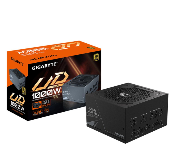 Gigabyte UD1000GM PG5 1000W 80 Plus Gold ATX 3.1 - 1125110 - zdjęcie